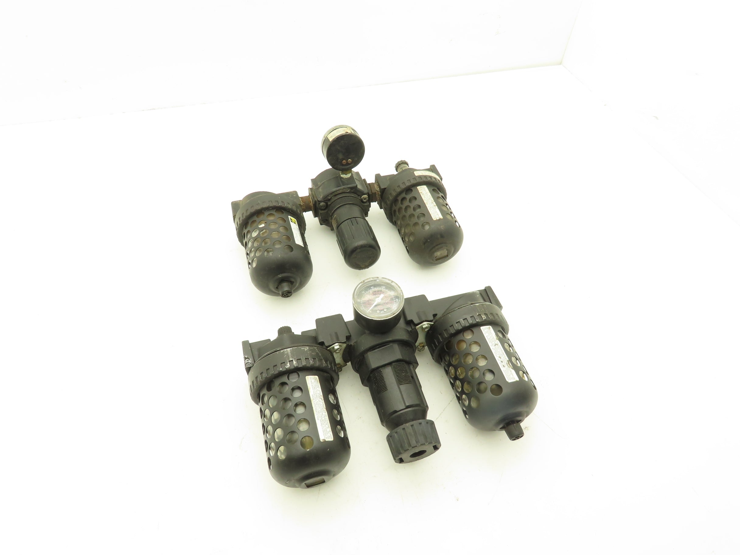 Master Pneumatic FD100-4 | L28D-4 Regulator Filter Lubricator Assembly ...