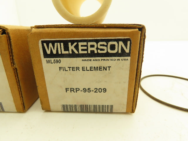 Wilkerson FRP-95-209 Particulate Filter Element Pneumatic 5 Micron F42 Lot of 2
