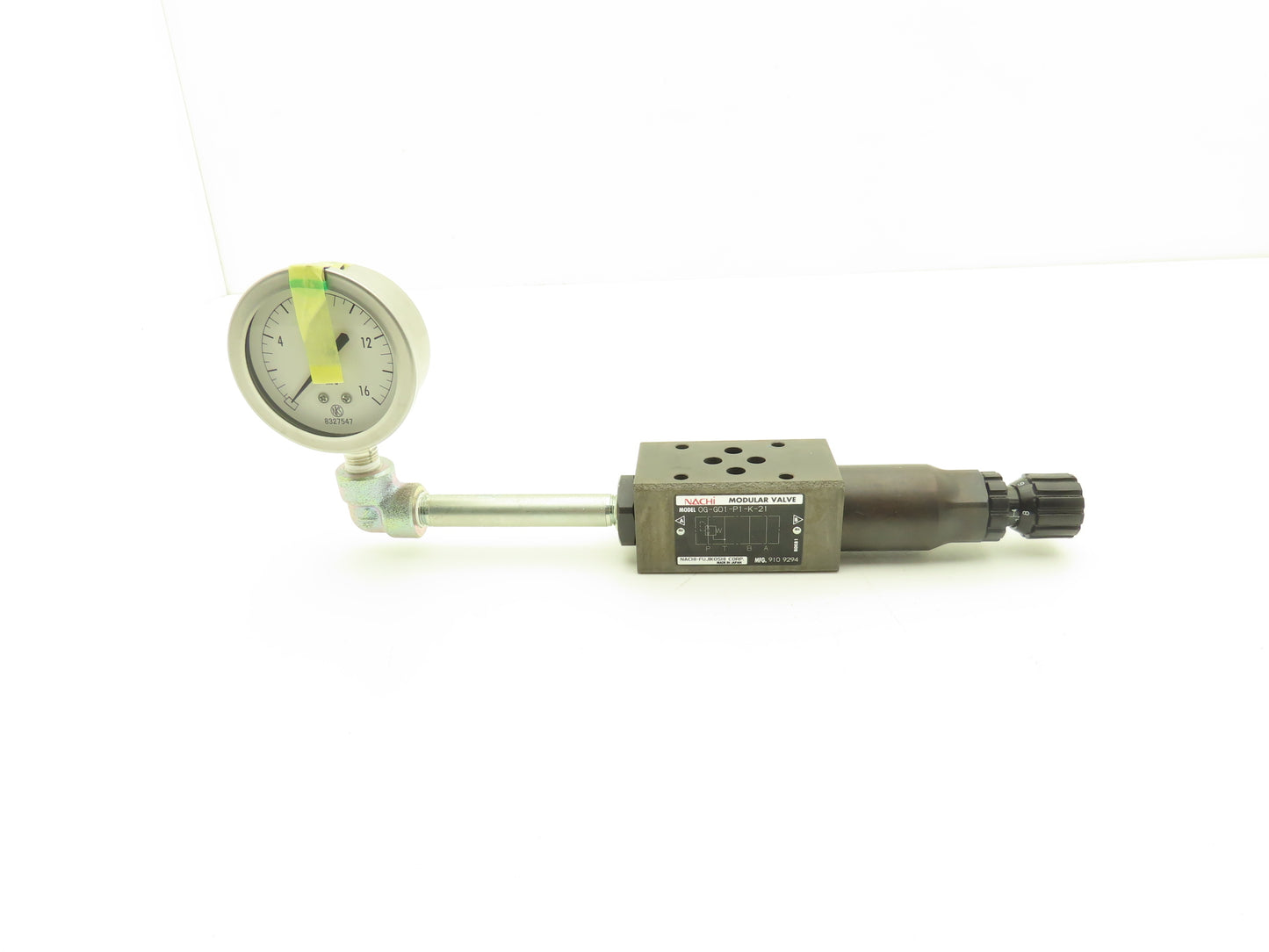 Nachi OG-G01-P1-K-21 Hydraulic Modular Pressure Reducing Valve