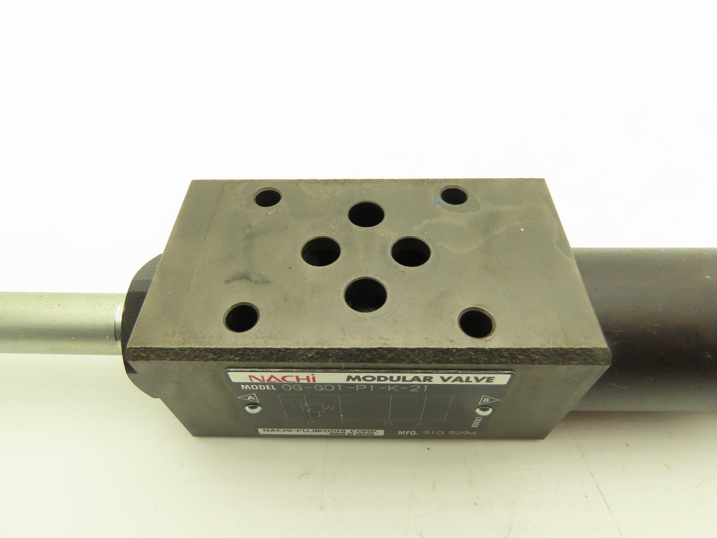 Nachi OG-G01-P1-K-21 Hydraulic Modular Pressure Reducing Valve