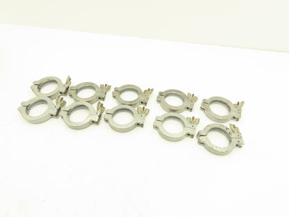ISO-KF NW40 1.5" Aluminum Vacuum Flange Hinge Clamp Wing Nut  Lot of 10