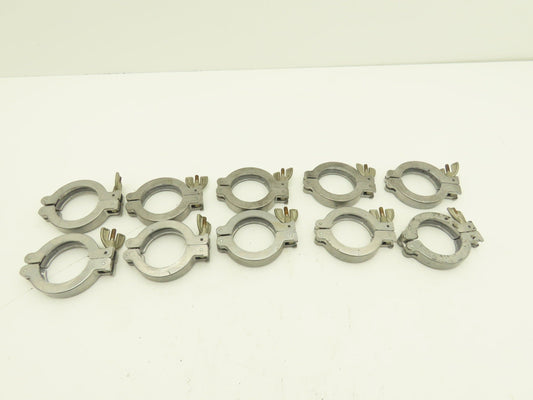 ISO-KF NW40 1.5" Aluminum Vacuum Flange Hinge Clamp Wing Nut  Lot of 10
