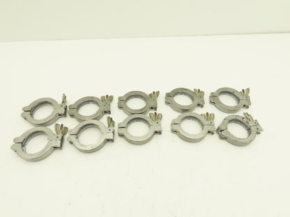 ISO-KF NW40 1.5" Aluminum Vacuum Flange Hinge Clamp Wing Nut  Lot of 10