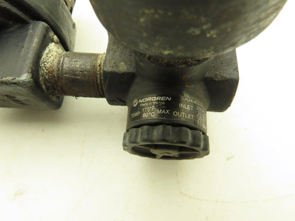 Master Pneumatic Norgren R24-400-RGLA FD100 Regulator Filter Assembly Lot of 3