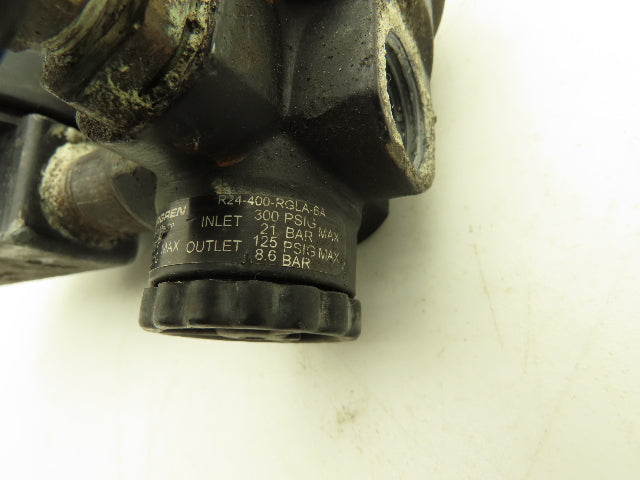 Master Pneumatic Norgren R24-400-RGLA FD100 Regulator Filter Assembly Lot of 3