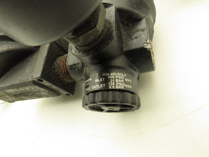 Master Pneumatic Norgren R24-400-RGLA FD100-4 Regulator Filter Assembly Lot of 5