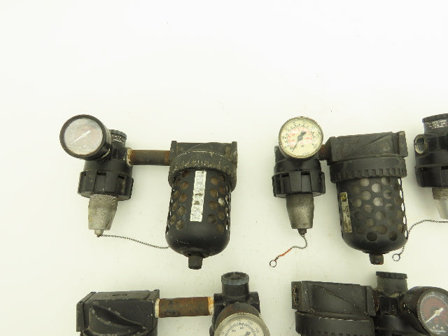 Master Pneumatic Norgren R24-400-RGLA FD100-4 Regulator Filter Assembly Lot of 5