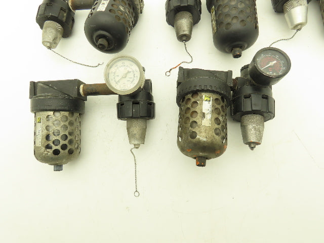 Master Pneumatic Norgren R24-400-RGLA FD100-4 Regulator Filter Assembly Lot of 5
