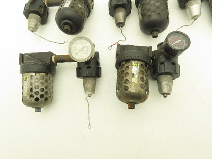 Master Pneumatic Norgren R24-400-RGLA FD100-4 Regulator Filter Assembly Lot of 5