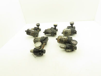 Master Pneumatic Norgren R24-400-RGLA FD100-4 Regulator Filter Assembly Lot of 5