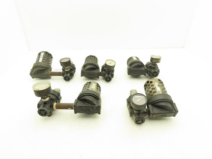 Master Pneumatic Norgren R24-400-RGLA FD100-4 Regulator Filter Assembly Lot of 5