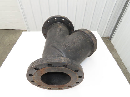 Fabrotech 8-250 Cast Iron Y Strainer Valve 8" Flanged 250PSI Wye