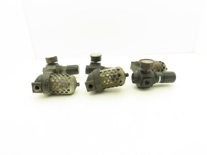 Master Pneumatic Norgren R74G-4AK-RMN FD100-4 Regulator Filter Assembly Lot of 3