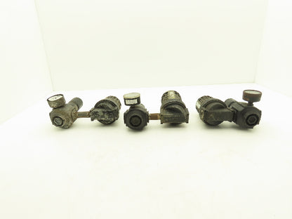 Master Pneumatic Norgren R74G-4AK-RMN FD100-4 Regulator Filter Assembly Lot of 3