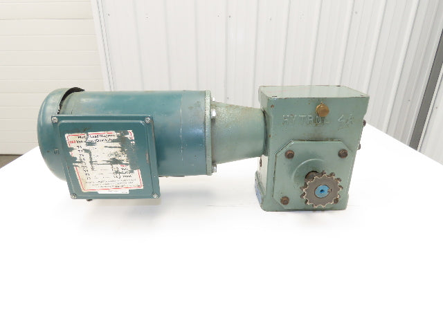 Hytrol 4AC-20-1-LH Conveyor Drive Gearmotor 20:1 Gearbox .5Hp 230/460V 3PH 56C