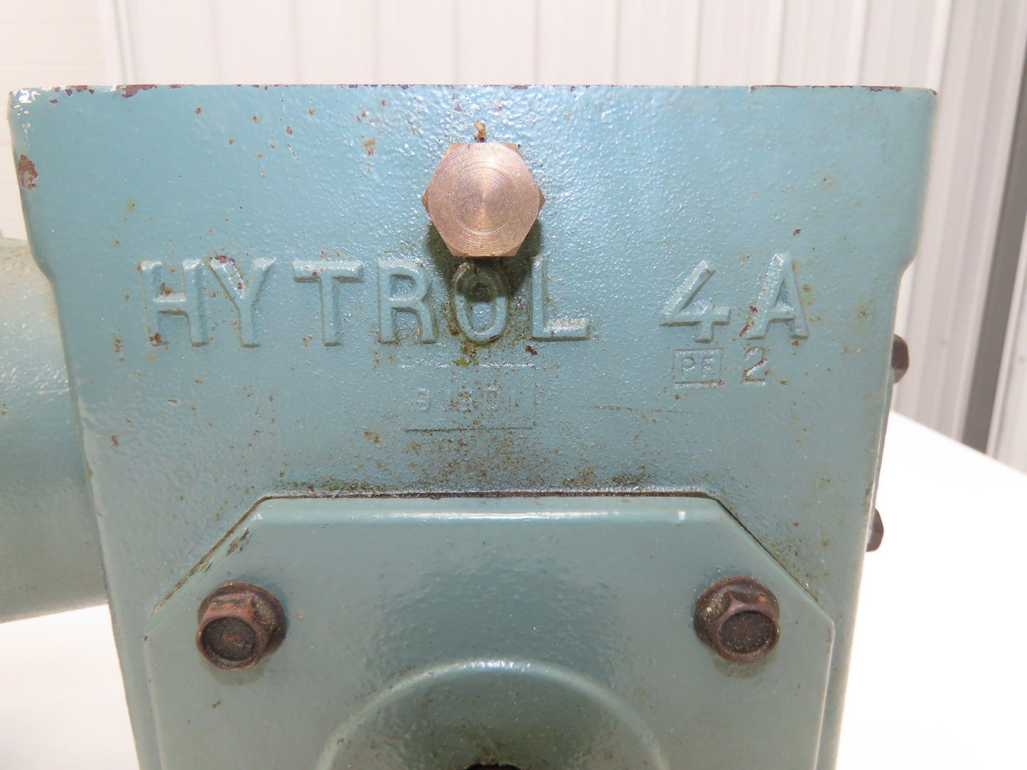 Hytrol 4AC-20-1-LH Conveyor Drive Gearmotor 20:1 Gearbox .5Hp 230/460V 3PH 56C