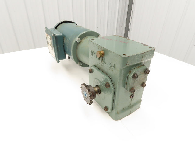 Hytrol 4AC-20-1-LH Conveyor Drive Gearmotor 20:1 Gearbox .5Hp 230/460V 3PH 56C