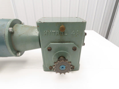Hytrol 4AC-20-1-LH Conveyor Drive Gearmotor 20:1 Gearbox .5Hp 230/460V 3PH 56C