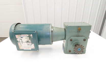 Hytrol 4AC-20-1-LH Conveyor Drive Gearmotor 20:1 Gearbox .5Hp 230/460V 3PH 56C