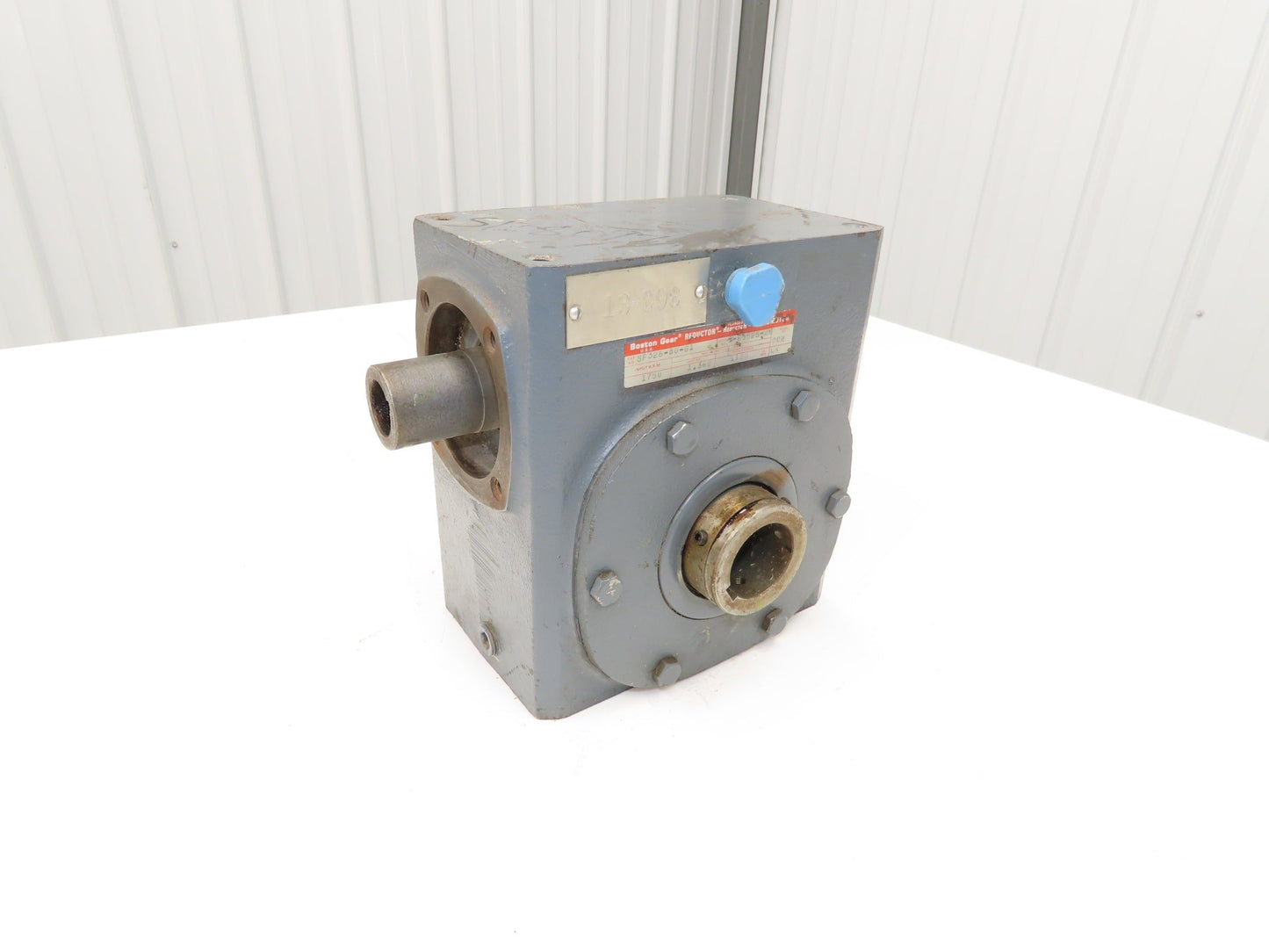 Boston Gear SF326-30-G1 Worm Gearbox 30:1 Reducer 1Hp 58rpm 143TC Hollow Shaft