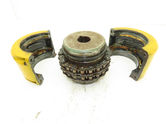 Tsubaki CR6022 Roller Chain Shaft Coupling 35mm x 55mm Bore