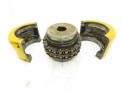 Tsubaki CR6022 Roller Chain Shaft Coupling 35mm x 55mm Bore