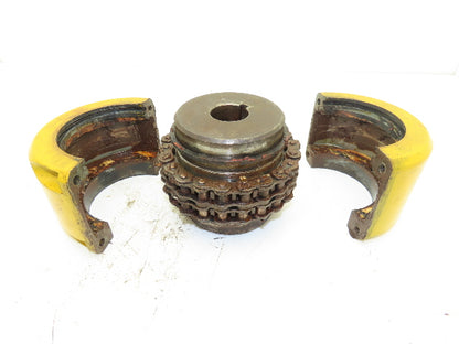 Tsubaki CR6022 Roller Chain Shaft Coupling 38mm x 65mm Bore