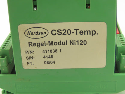 Nordson CS20-Temp | Ni120 Temperature Controller Assembly Input Output Module