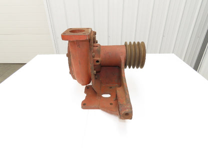 Cast Iron Centrifugal Pump 3"x 2" Belt Drive Brass Impeller