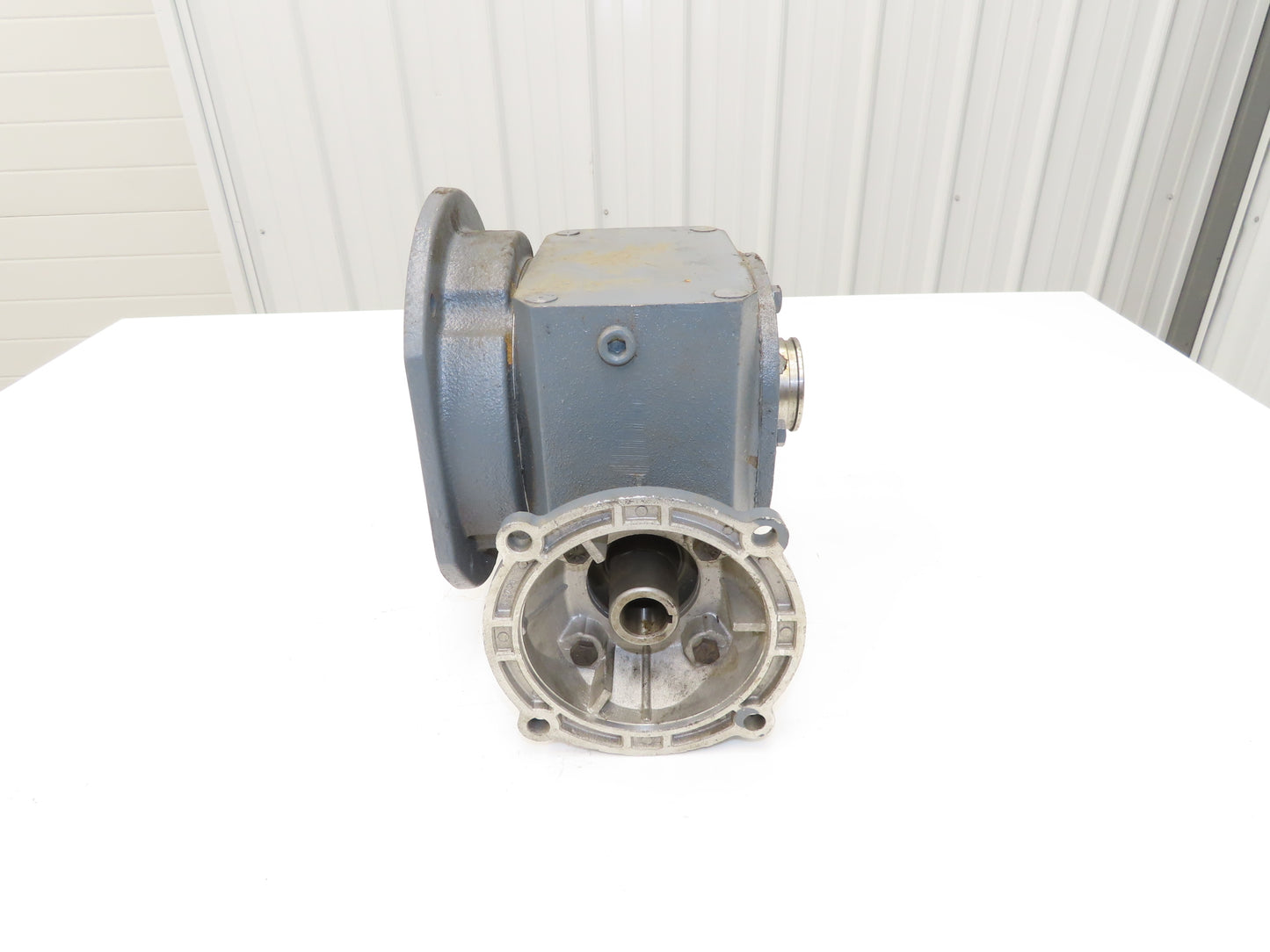Boston Gear SF726V10SB7J Worm Gearbox 10:1 Reducer 3.5Hp 143TC Hollow Shaft