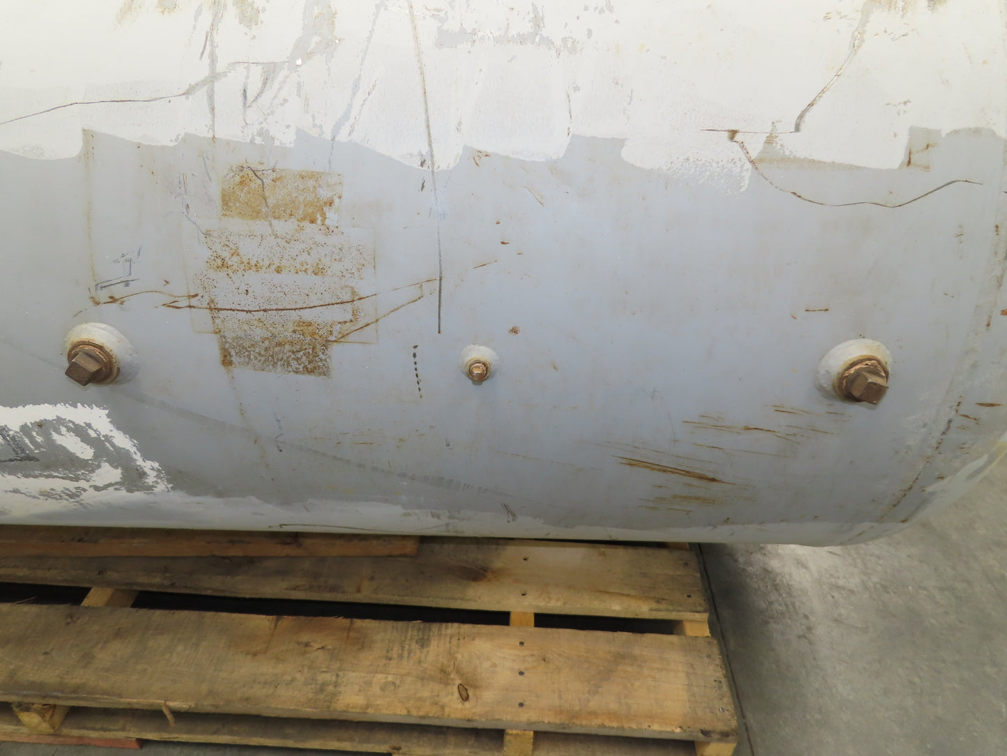 Karguard Vertical Compressed Air Receiver Tank 400 Gallon 125 PSI 36"x 8' 8"