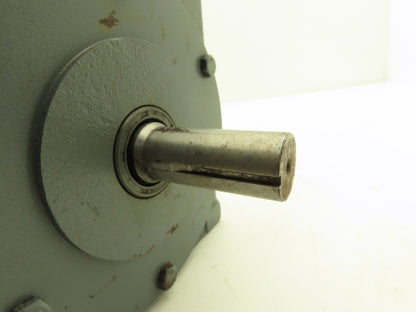 Boston Gear F726-30S-B5-H-T1 Worm Gearbox 30:1 Reducer 1.5Hp 56C Dual Output