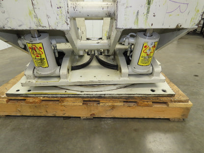 Cascade 90F Paper Roll Clamp 9000LB Fork Lift Truck Clamping Attachment Class 4