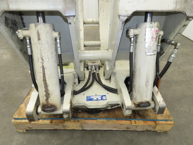 Cascade 90F Paper Roll Clamp 9000LB Fork Lift Truck Clamping Attachment Class 4