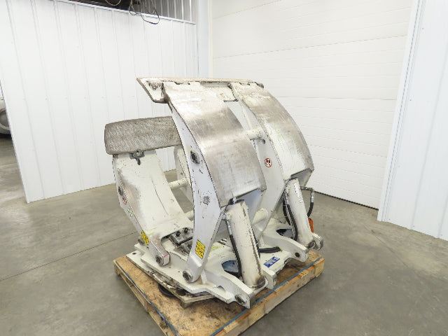 Cascade 90F Paper Roll Clamp 9000LB Fork Lift Truck Clamping Attachment Class 4