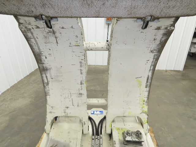 Cascade 90F Paper Roll Clamp 9000LB Fork Lift Truck Clamping Attachment Class 4