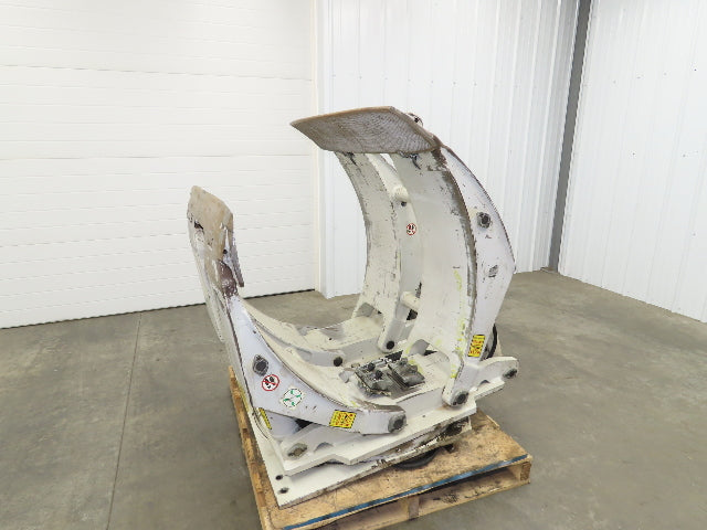 Cascade 90F Paper Roll Clamp 9000LB Fork Lift Truck Clamping Attachment Class 4