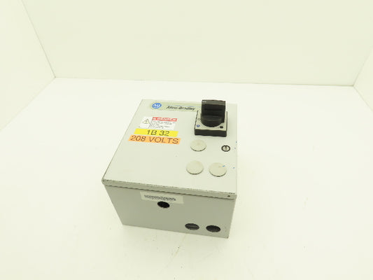 Allen Bradley 103H-NX1D Combination Motor Starter Control Panel 208V/120V