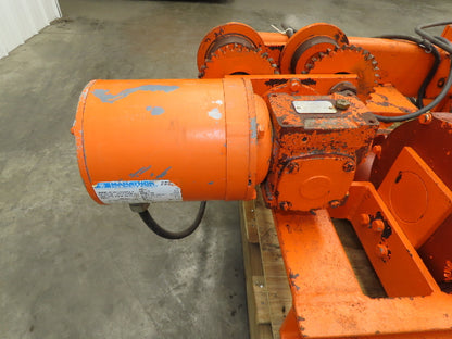 Saturn Engineering 1 1/2 Ton Electric Cable Hoist 25' Lift 20 FPM Trolley 460 V