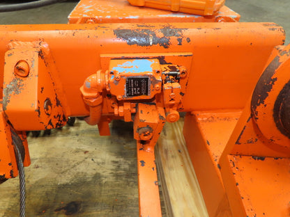 Saturn Engineering 1 1/2 Ton Electric Cable Hoist 25' Lift 20 FPM Trolley 460 V