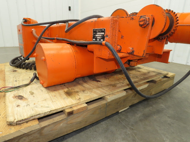 Saturn Engineering 1 1/2 Ton Electric Cable Hoist 25' Lift 20 FPM Trolley 460 V