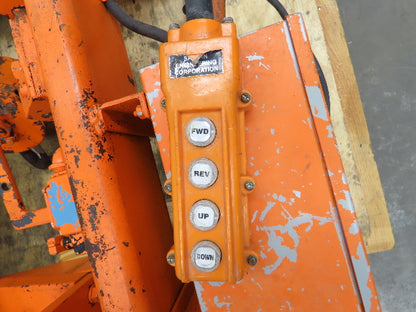 Saturn Engineering 1 1/2 Ton Electric Cable Hoist 25' Lift 20 FPM Trolley 460 V