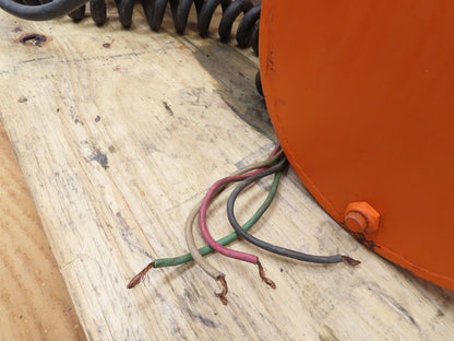 Saturn Engineering 1 1/2 Ton Electric Cable Hoist 25' Lift 20 FPM Trolley 460 V