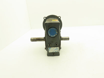 Boston Gear F726-30S-B5-H-T16 Worm Gearbox 30:1 Reducer 1.5Hp 56C Dual Output