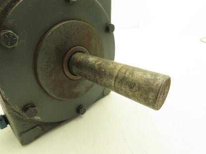 Boston Gear F726-30S-B5-H-T16 Worm Gearbox 30:1 Reducer 1.5Hp 56C Dual Output