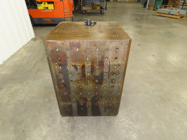 CNC Milling Machine Fixture Table 22"x22"x29" Steel Cast Iron Plate Block