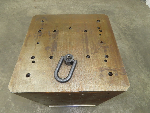CNC Milling Machine Fixture Table 22"x22"x29" Steel Cast Iron Plate Block