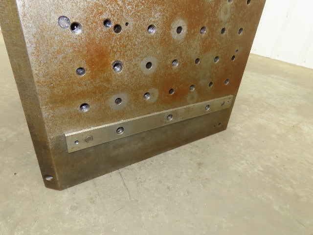 CNC Milling Machine Fixture Table 22"x22"x29" Steel Cast Iron Plate Block