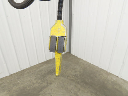 Coffing Duff-Norton 1000 Lb 1/2 Ton Pneumatic Air Chain Hoist 15' Lift Pendant