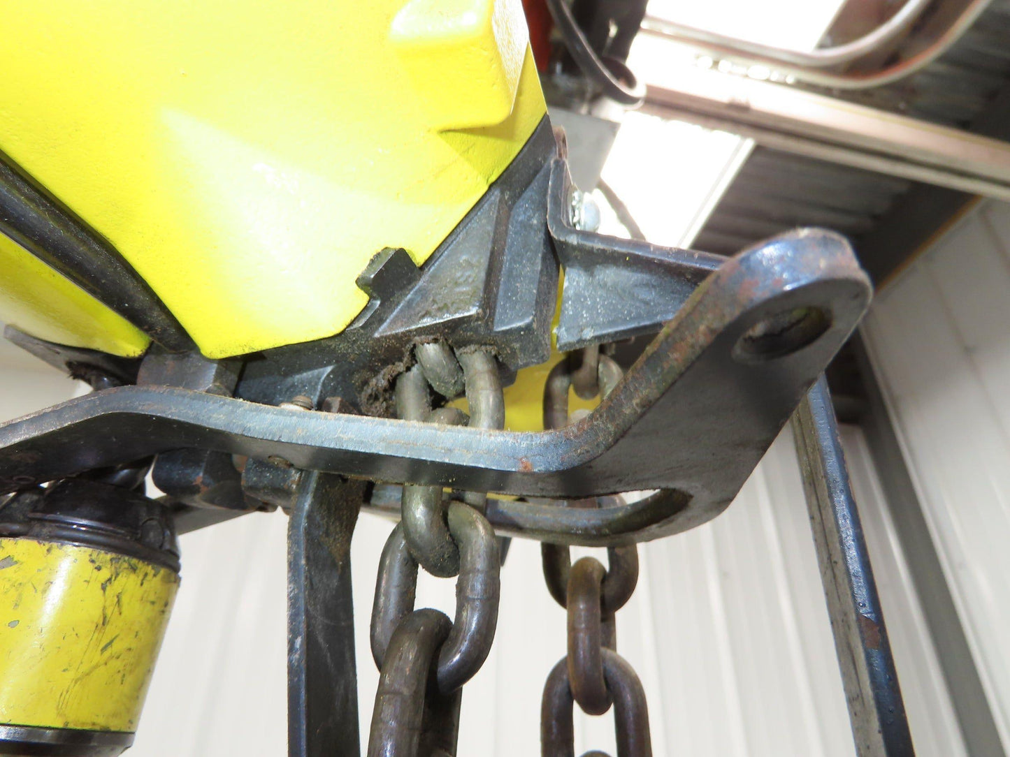 Coffing Duff-Norton 1000 Lb 1/2 Ton Pneumatic Air Chain Hoist 15' Lift Pendant